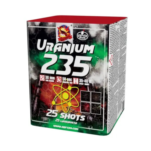 CLE4320 URANIUM WYRZUTNIA 25sh