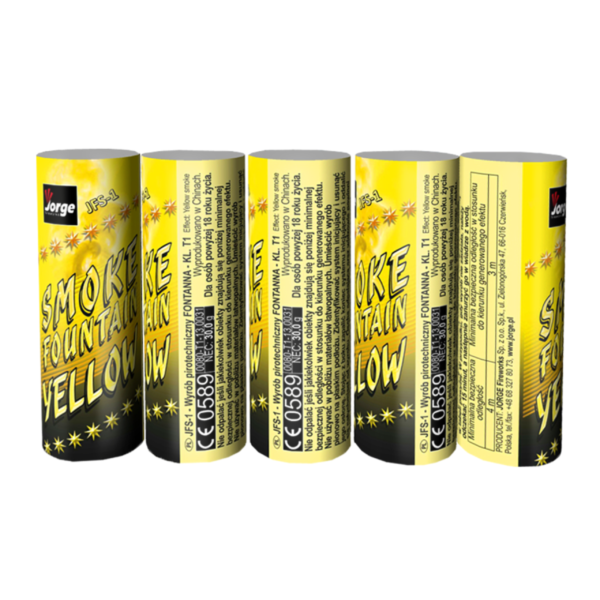 JFS-1 SMOKE FOUNTAIN YELLOW