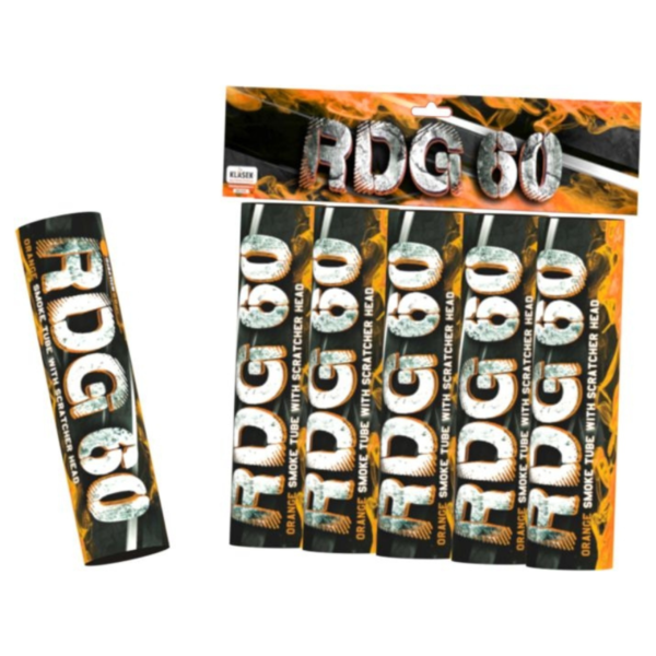 RDG60O(SH) Świece dymne - ORANGE