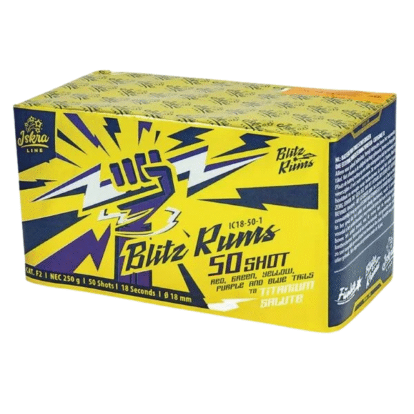BLITZ RUMS  WYRZUTNIA 50 SHOTS - IC18-50-1
