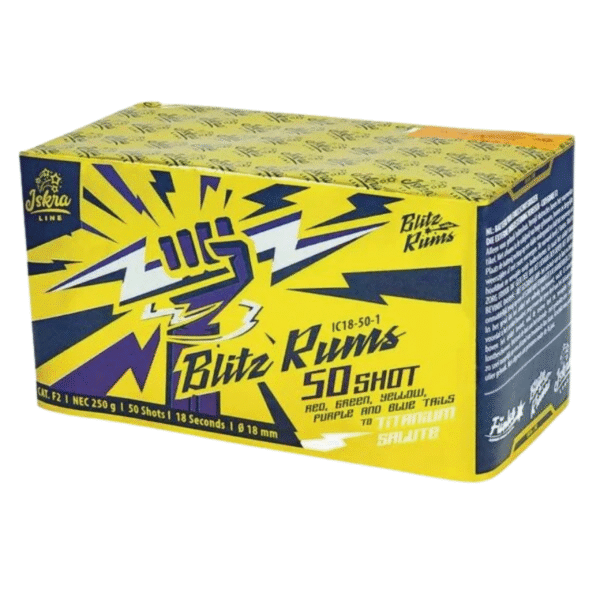BLITZ RUMS  WYRZUTNIA 50 SHOTS - IC18-50-1