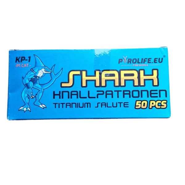 SHARK KNALLPATRONEN - TITANIUM SALUTE KP-1
