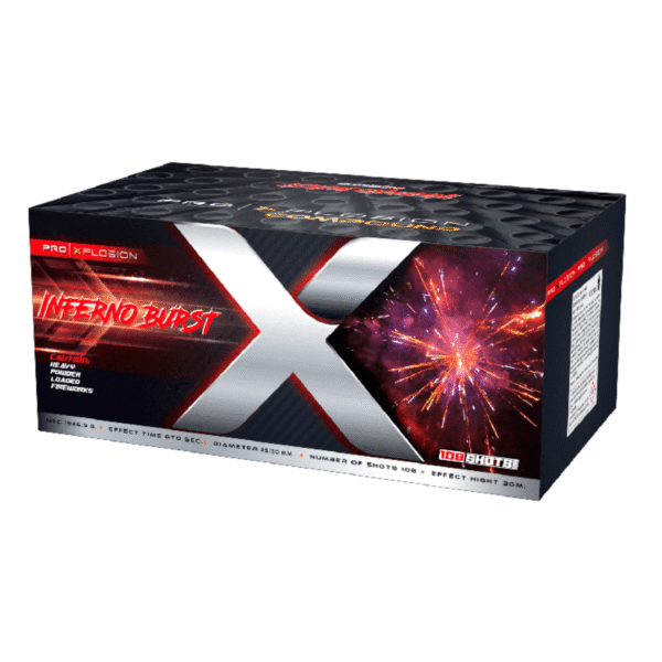 INFERNO BURST HQC108S - WYRZUTNIA PRO EXPLOSION
