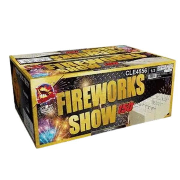 FIREWORKS SHOW CLE4556 - WYRZUTNIA SRPYRO 150sh