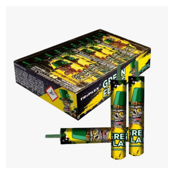 XP1075 GREEN FLAME - PETARDY TRIPLEX