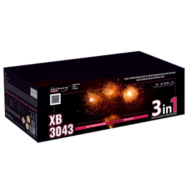 XB3043 GOLD TITANIUM WILLOW MINE TO GOLD TITANIUM WILLOW WITH RED PLUM