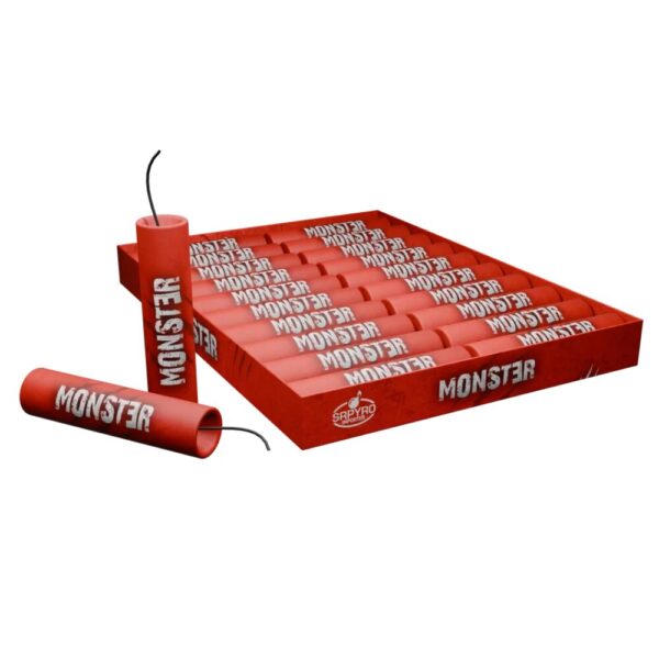Monster Red New Srpyro Petardy CLE0216